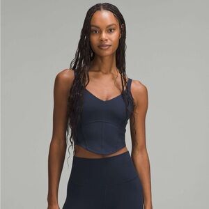 Lululemon Navy Align Corset Top
